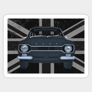 Escort Mk1_Mexico (Shadow) Sticker